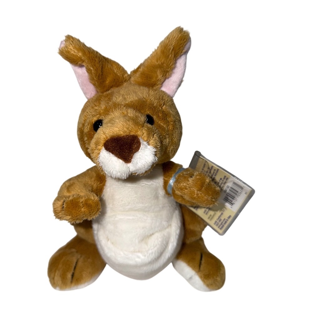 Ganz Webkinz Kangaroo Plush Stuffed Animal HM180 with Sealed Secret Code Tag